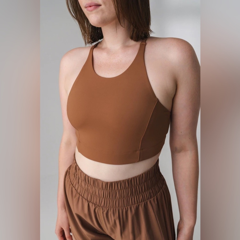 Balance Athletica Brown Sports Bra